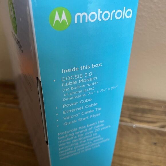 Motorola Cable Modem 24x8 MB7621 - Picture 7 of 11